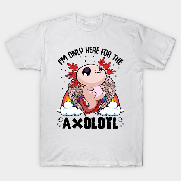 Axolotl T-Shirt by Lumio Gifts